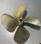 Oj Propeller #203772 13.7 X 17 4BLADE Lh Rotation Splined. Fixed Price $700.00.