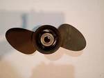 Mercury Quicksilver Boat Dual Fin Propeller 48-30389A1-17 Bronze. Fixed Price $44.99.