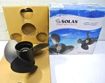 Solas 3412-135-15 Amita Aluminum Propeller Lh 13.5" X 15" Black. Fixed Price $124.99.