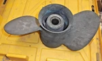 Mercury Marine 48-29658-19 2- Blade 13" 19P Bronze Propeller. Fixed Price $199.99.