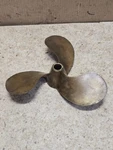 Vintage Johnson Outboard Boat Motor 1939 PO-39 22HP Brass Blade Propeller. Fixed Price $18.00.