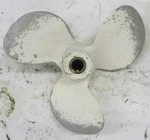 Omc Brp Johnson Evinrude Oem 15-25 Hp 3 Blade Aluminum Propeller 9" X. Fixed Price $75.00.