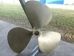 Michigan Wheel 21 X 12 Lh Ni-bral Propeller 1-1/2 Inch Shaft. Fixed Price $950.00.
