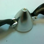 10 X Folding Prop With Aluminum Spinner 3.17MM 1/8TH Inch Shaft W/spare Blades. Fixed Price $22.99.