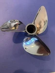 Signature 10 1/2 X 15 Semi Cleaver Propeller 25-30 Hp Yamaha Outboard. Fixed Price $475.00.