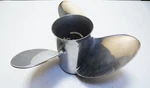 Oem Yamaha 3 X 15 1/2 17 Rh, Saltwater Series Ii Stainless Steel Propeller. Fixed Price $424.99.