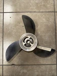 Volvo Penta Rear F8 Right Hand 3 Blade Stainless Steel Propeller. Fixed Price $585.00.