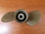 48-31456A3 Mercury 13-1/4 X 19 Bronze 2-BLADE Propeller 65-150 Hp Tower Spun Hub. Fixed Price $36.00.