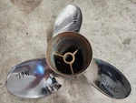 Counter 14 5/8" X 23P Quicksilver Mirage Ss Prop, 15 Spline, 48-13245-23, P7991. Fixed Price $305.00.