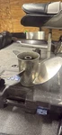 Stainless Steel 3-BLADE Evinrude Johnson Omc Viper Prop Rh 14.25"X21 #174815. Fixed Price $175.00.