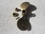 Evinrude Elto Antique Outboard Motor Propeller Bronze Fleetwin Supera 8-11HP 30S. Fixed Price $29.95.