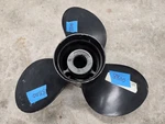 Aluminum 16" X 13P Quicksilver Black Diamond Propeller, 2004P13, Flo Torq, P8800. Fixed Price $59.00.