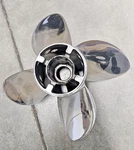 48-831910L80 Mercury Racing Bravo Propeller Xs 15.25X23 4RH 450HP. Fixed Price $1000.00.