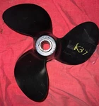 Chrysler 90852 11 1/2 X Aluminum Propeller Mcculloch Homelight (K37). Fixed Price $35.00.