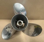 New Solas Mercury 1/4 X Stainless Outboard Propeller # 1121-093-10. Fixed Price $149.99.