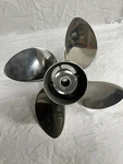 Solas 4-BLADE 14 1/8 X 19 Pitch Propeller. Fixed Price $450.00.