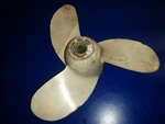 0379466 0310331 0315858 Propeller = Johnson Evinrude 4HP (b K). Fixed Price $27.50.