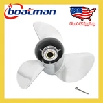 1/4X17 Outboard Propeller For Yamaha F50-130HP 15 Tooth Replace Solas 133-17. Fixed Price $220.99.
