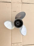 Michigan Wheel Rapture Stainless Steel Propeller Left 14.25 X 17LH 3-BLADE Oem. Fixed Price $174.00.