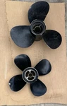 Volvo Penta Duoprop Set #3851422 #3851442 Front/rear Aluminum Oem. Fixed Price $474.99.