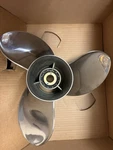 Brand New In Box Yamaha 18-M Pitch 14 1/4 Reliance Propeller 68F-45978-20-00. Fixed Price $738.82.