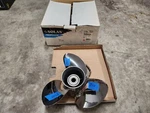 New 1/2" X 15P Solas Saturn Prop, 2431-135-15, Omc Evinrude John P8501. Fixed Price $362.00.