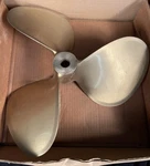 Michigan Dyna Jet 18 X 22 Pitch 3 Blade Right Hand Bronze Inboard Boat Propeller. Fixed Price $899.99.