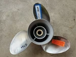 13" X 15P Powertech Stainless Steel Prop, SZ140, Spline Suzuki 2 Stroke P3760. Fixed Price $123.00.
