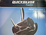 Quicksilver Black Diamond Aluminum Propeller 9 QA2026X Mercury 70 - 140HP. Fixed Price $75.00.