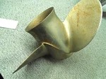Michigan Wheel Stainless Propeller 033004-1 Right Hand Rot 14 Dia X 17P. Fixed Price $149.99.