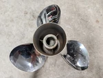 Counter 14" X 19P Quicksilver Silverado Ss Propeller, 5055 19, Vengeance, P8428. Fixed Price $340.00.