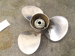 Powertech Stainless Propeller WBA3R9PYM90 Right Hand 12 X Mercury Boat. Fixed Price $87.50.