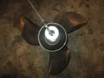 Yamaha 115HP 4 Stroke Outboard Stainless Steel Propellor (13X17-KL). Fixed Price $150.00.