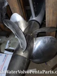 Volvo Penta K4 Stainless Propellers Forward Drive Wakeboard 22414385 22414379. Fixed Price $1875.00.