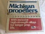 Michigan Wheel Match Aluminum 3 Blade Propeller 012112, 10 X 7. Fixed Price $64.99.