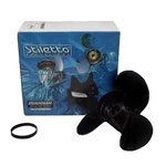 Stiletto Ariva Boat Propeller D21413 Rh Aluminum X. Fixed Price $72.49.