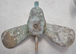 Autostream 14" Diameter 7/8" Shaft Blade Feathering Propeller 2000 Series. Fixed Price $265.00.