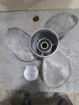 Mercruiser Bravo Ii Two Tr Stainless Propeller 1/2X23 Lh 17.5 Diameter. Fixed Price $323.96.