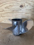 Solas Hr Titan Ss Propeller, 2551-148-17, Omc Evinrude Hub 3/4" X 17P. Fixed Price $120.00.