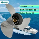 688-45970-03-00 13X19 Stainless Steel Outboard Props For Yamaha 50-130HP New. Fixed Price $332.50.