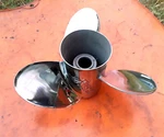 Mercury Laser Ii *14 X #48-16543 19P Left Hand Stainless Steel Boat Propeller. Fixed Price $249.99.