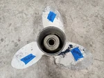 Aluminum 13 1/2" X Pitch Unknown Michigan Wheel Prop, Spm 325, Mercury, P10345. Fixed Price $19.00.