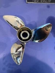 Signature Semi Cleaver Propeller 40-75 Hp Evinrude Outboard F18R3L-111. Fixed Price $450.00.