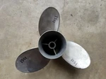 Left Hand 1/2" X 19P Quicksilver Mirage Ss Prop, 48-13241-19, Solid Hub #1551. Fixed Price $278.00.