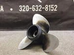 175190 Propeller Omc/evinrude/johnson 20-35HP 10-1/2 D. 11" P. Blade 14 Spline. Fixed Price $50.00.