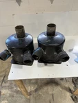 Marine Fresh Water 300 Exhaust Muffler Pair Weekender 30'. Fixed Price $500.00.