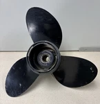 Omc/johnson/evinrude #0386909 12.5X13P Aluminum Prop, Rh, Spline Used (904). Fixed Price $75.00.