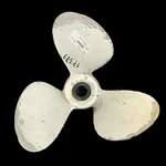 Chrysler White Painted Aluminum Propeller 13X19P A383265 23-172. Fixed Price $65.00.