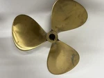 Bronze 19 X 20 1.25" Rh 3-BLADE Federal Equi-poise Propeller-michigan Wheel. Fixed Price $285.00.