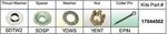 Solas 17044502 Propeller Mount Kit. Fixed Price $89.71.